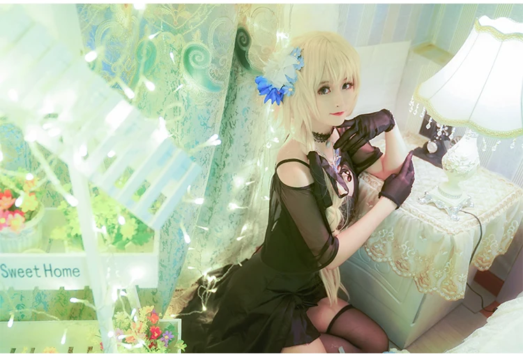 Fate/Zero Joan of Arc Черный Косплей Костюм Fate Grand заказ костюм Fate Apocrypha Jeanne косплей платье FGO Косплей головной убор
