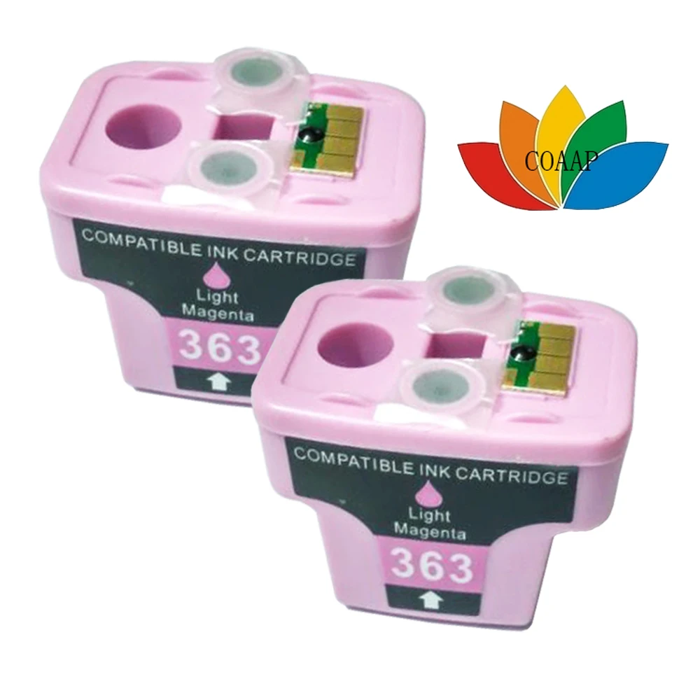 

2x Compatible HP 363 Light Magenta C8775EE hp363 XL High Capacity Ink Cartridge