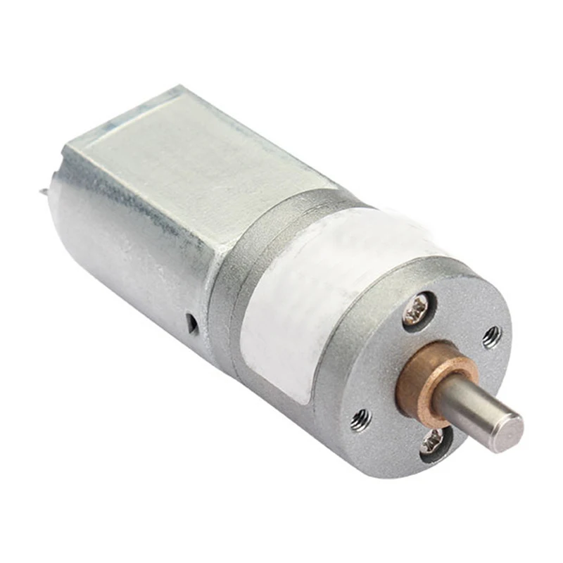 20 мм DC 6V 22RPM большой крутящий момент мотор-редуктор-серебро