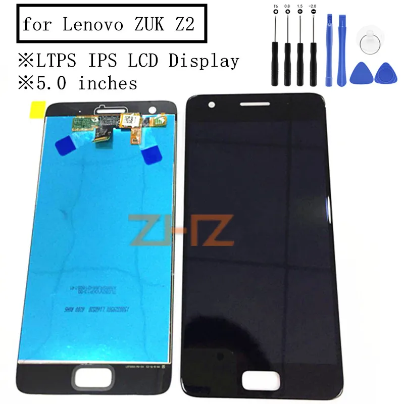 

Tested For Lenovo ZUK Z2 LCD Display Touch Screen Digitizer Assembly With Frame For Lenovo ZUK Z2 LCD Replacement Repair Parts