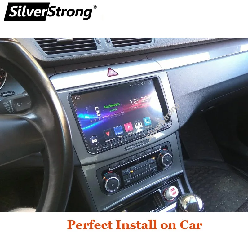 Sale SilverStrong Android9.1 Car Multimedia player for VW Passat Radio Car DVD for Golf for Tiguan for Vento GPS Option DAB TPMS 4