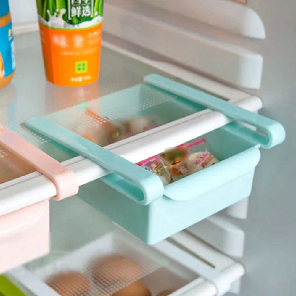 1PC Refrigerator Shelf Containers Storage Rack Retractable Food Storage Box Eco-friendly Plastic Container Kitchen Organizer 1PC Refrigerator Shelf Containers Storage Rack Retractable Food Storage Box Eco-friendly Plastic Container Kitchen Organizer