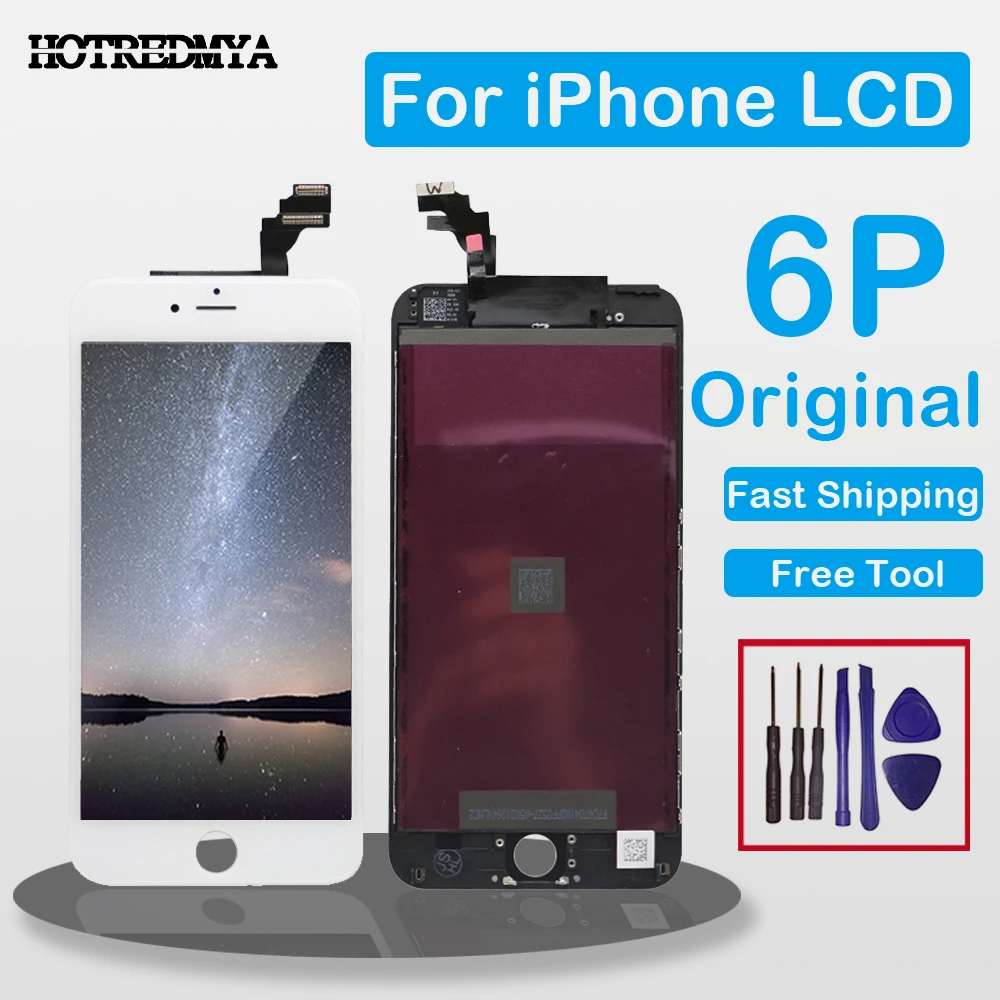 

Original LCD For iPhone 6 6S Plus Screen Display With Frame 3D Touch Screen Digitizer For iPhone 6s Display 3D No Dead Pixel