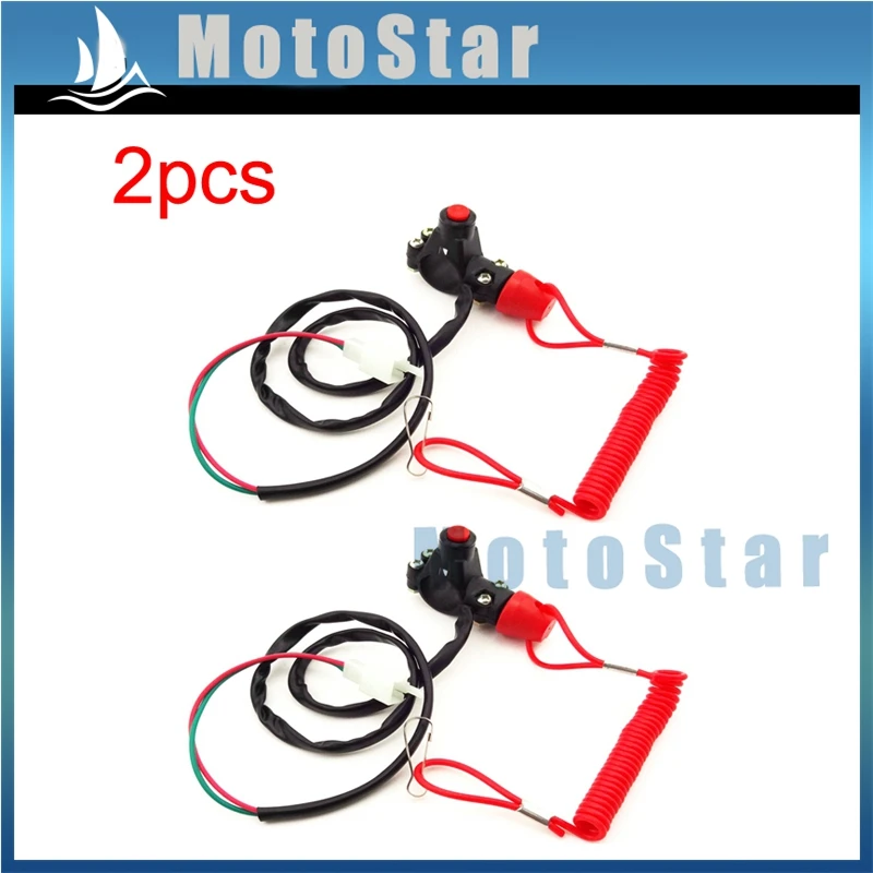 47cc 49cc SAFETY TETHER MINIMOTO MINI MOTO ATV DIRT BIKE QUAD STOP KILL SWITCH