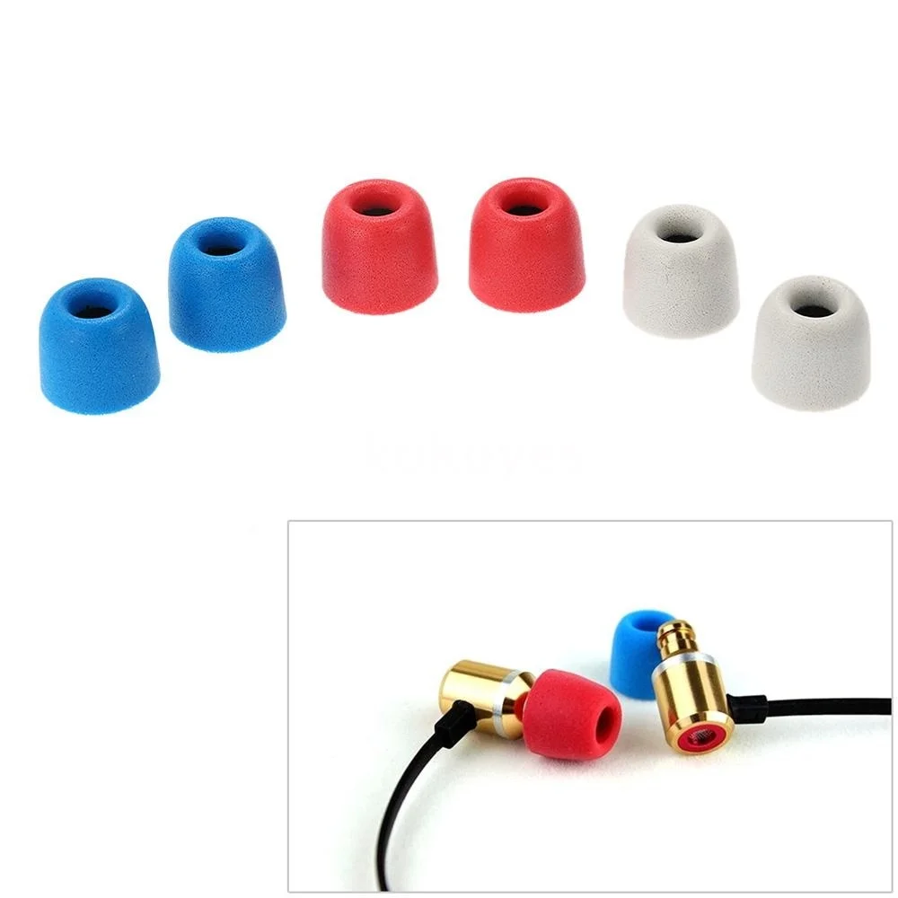 

Soft Memory Foam Eartips In-Ear Earphone Covers Cap Replacement Earbud Bud Tips for Earbuds Ear Pads Cushion