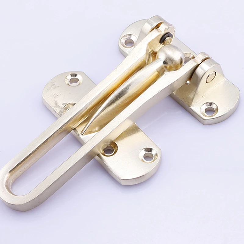 Zinc Alloy Hasp Latch Lock Door Chain Anti-theft Clasp Convenience Window Cabinet Locks For Home Hotel Security 3