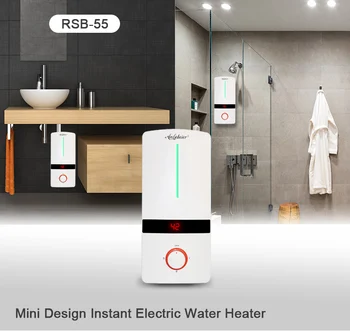 

IPX4 220V-240V 3.5-5.5kW Knob Control Tankless Water Heater With CE Certificate