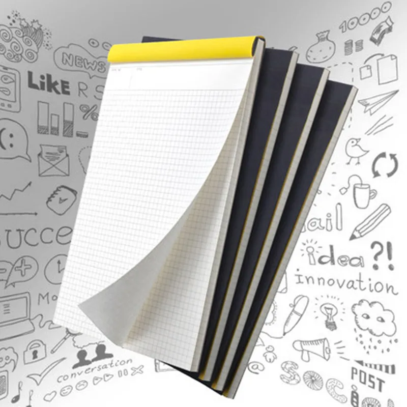 2017 New Upturning kraft notebook Black Cover Graffiti Notebook Grid Line Legal Pad for Office School Suprimentos Kraft Notepad 2017 New Upturning kraft notebook Black Cover Graffiti Notebook Grid Line Legal Pad for Office School Suprimentos Kraft Notepad