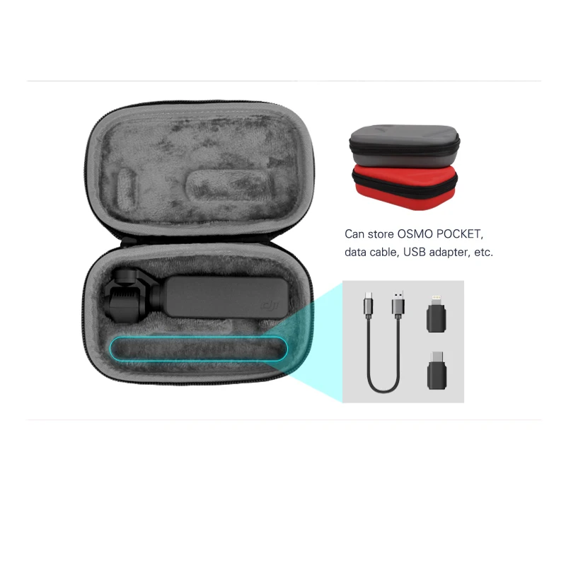 osmo Pocket Mini Portable Bag protective case Hard Shell Box for DJI osmo Pocket camera Handheld gimbal accessories 1 (16)