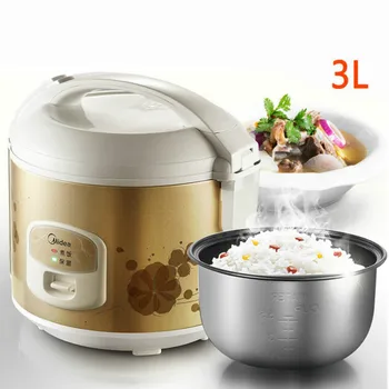 

Rice Cooker Pot 3L Mini Small Home Genuine Cooking pan 1-4 People