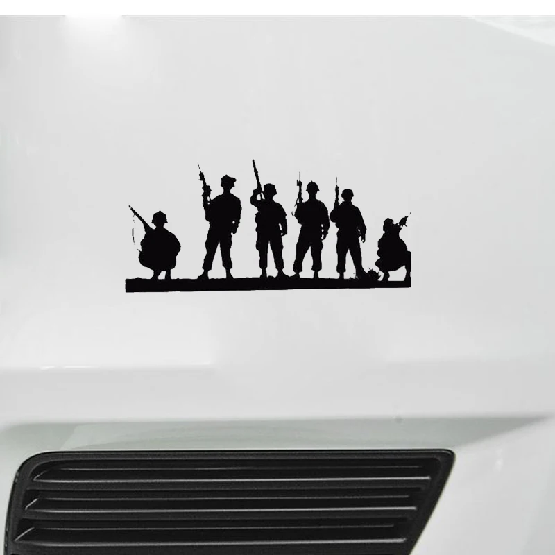 QYPF 13 5 см * 6 Стильные армейские наклейки для автомобиля|car sticker|car stylingfunny car |