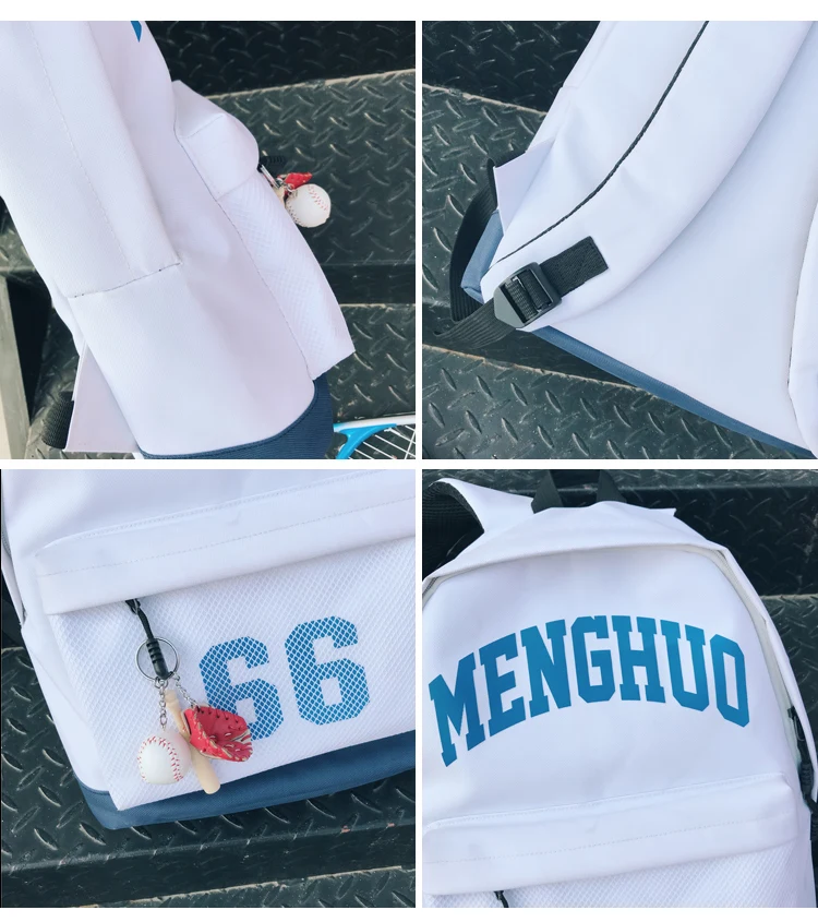 Menghuo 2018 Fashion Backpack Women Leisure Travel Rucksacks for Girls Teenager Cool Shoes Pendant Cute School Bag Men Backpacks (53)