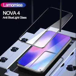 Lamorniea 3D полный Клей закаленное стекло для huawei Nova 4 полное покрытие Honor 8A 9 H анти синий свет плёнки протектор для huawei P30 Pro