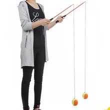 2 шт. Фитнес стороны бросали теннисный мяч с веревкой стрейч Упражнение рычаг тела Фитнес Мяч Запястье руки и тело упражнения Спорт