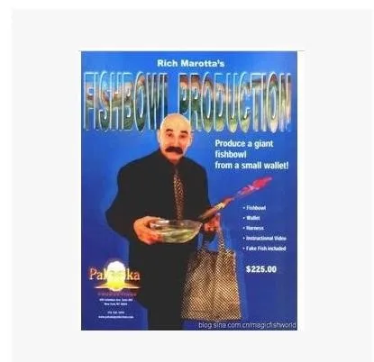 

1pcs Fish Bowl Production street stage close up magic trick 83158