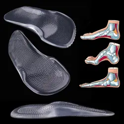 Профессиональный ортопедические стельки EVA взрослых Плоскостопие супинатор ортопедический стельки обуви Подушка вставить ноги