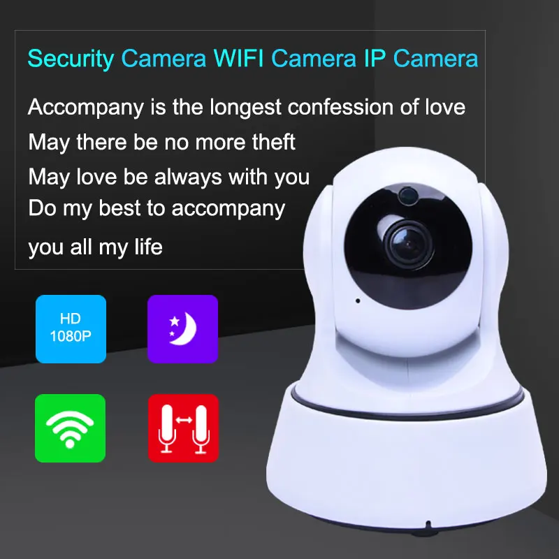 Outlet Home Security IP Camera 1080p Wi fi Wifi Mini Network Wireless