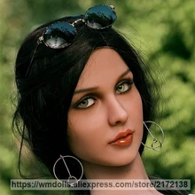 New WMDOLL Silicone Lifelike oral sex doll head Realistic Japanese Love Doll Fit 140-170cm Real Doll