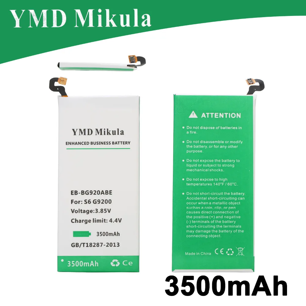 3500 мАч Батарея EB BG920ABE литий ионный для samsung GALAXY S6 G9200 G9208 G9209 G920F G920I G920 G920A G920V G920T