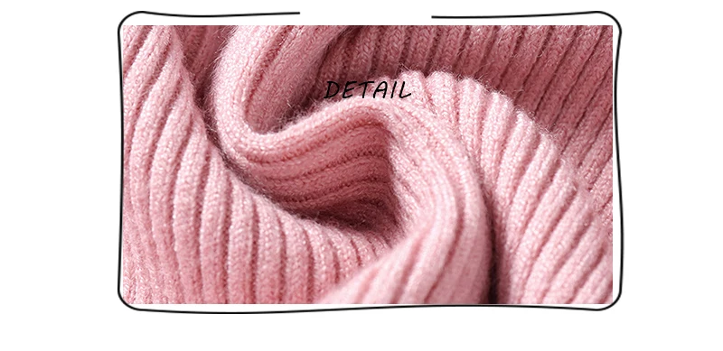 Warm Winter Women Sweater Turtleneck Pullover Knitted Sweaters For Ladies Long Sleeve High Elasticity Soft Pullovers Autumn 2018 (16)