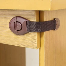 5 шт./лот детский замок шкафчик для кофе дверные ящики, холодильник, туалет, замки безопасности для детей