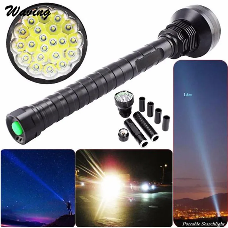 

Bicycle Light Cycling Bike Head Light 26000LM XM-L LED 21x T6 Super Flashlight Torch Lamp Light 5Mode Jan 17