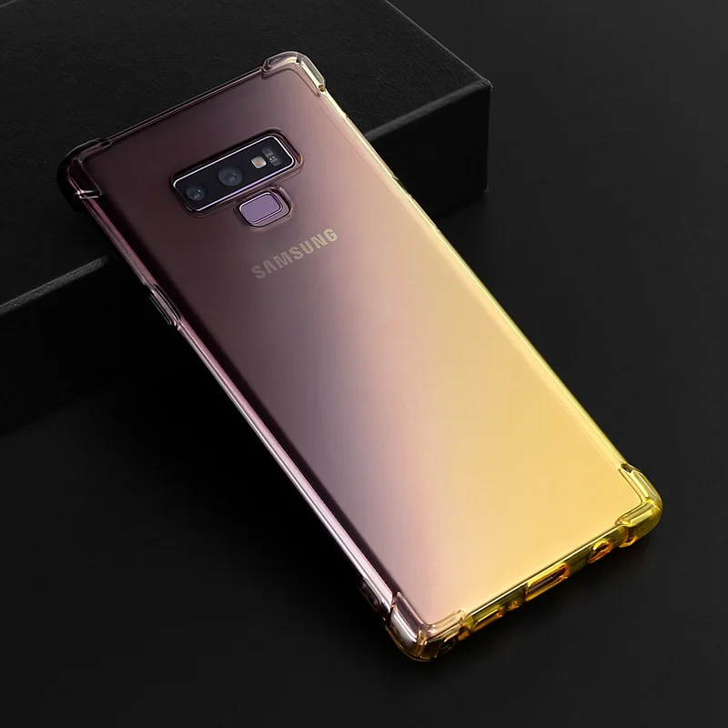 

Colorful silicone case for Samsung Galaxy S10 Plus S10e S10 5G S8 S9 Plus 1.2mm TPU coque fundas covers for Samsung Note 9 8