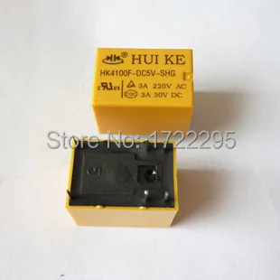 

FREE SHIPPING 1PCS hk4100f-DC5V-SHG HK4100F-DC5V HK4100F 5 V DIP6 6PIN 3A 250V AC/ 3A 30V DC