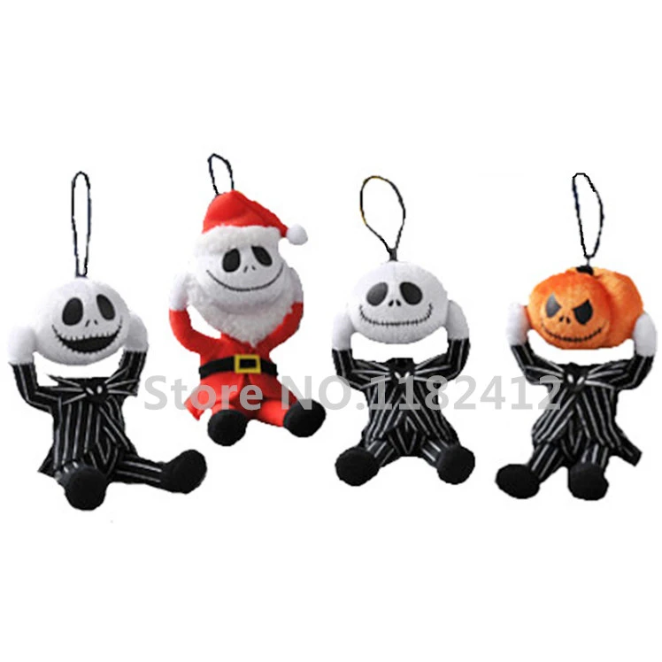 nightmare before christmas plush keychain