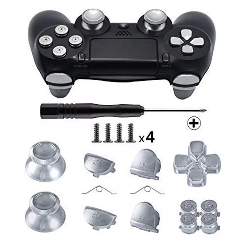 ps4 カスタムコントローラー メタルスティック Amazon.co.jp: Jadebones メタルサムスティック 親指グリップ +