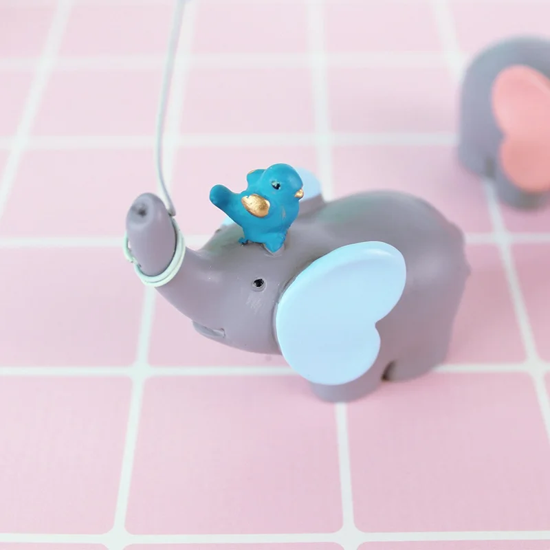Милые воздушные шары птица слон животные вечерние топперы для торта Baby Shower мальчик девочка день рождения украшения дети с днем рождения подарки