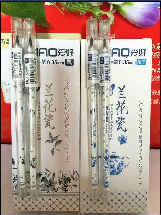AiHao Brand Gel Ink Pen 12pcs/dozen Chinese Style Roller Tip Office Work High Quality|Гелевые ручки| |