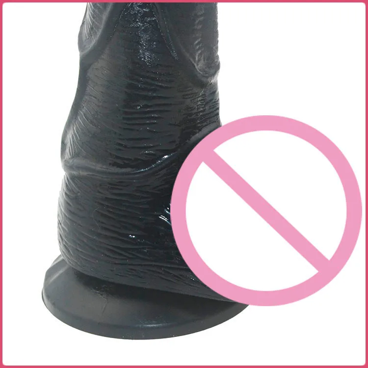 7-5-inch-Dildos-Realistic-Big-Black-Sex-Product-For-Women-Huge-Penis-with-textured-shaft (3)