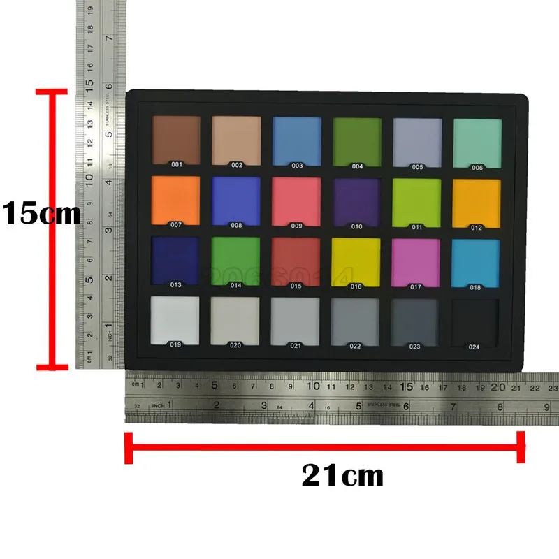 Фото Аксессуары Для Улучшенный Цифровой 24 Цвет Карты Тест Цветового Баланса