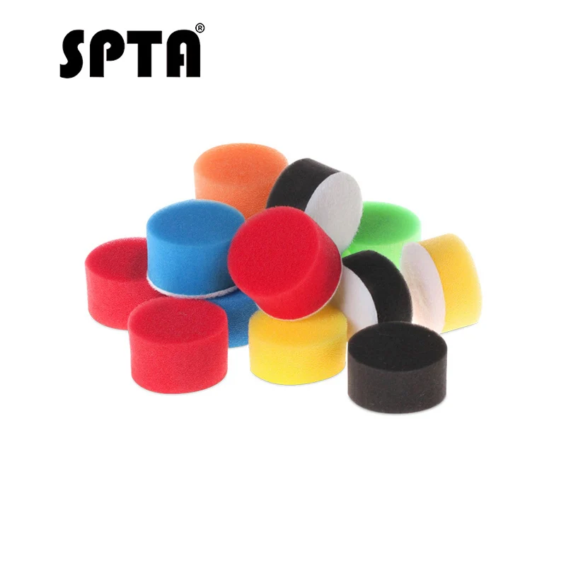 SPTA 50 шт "(50 мм) пенополиуретан для полировки и полировки автомобиля набор для автомобиля средство для полирования губчатой пены-Выберите цвет