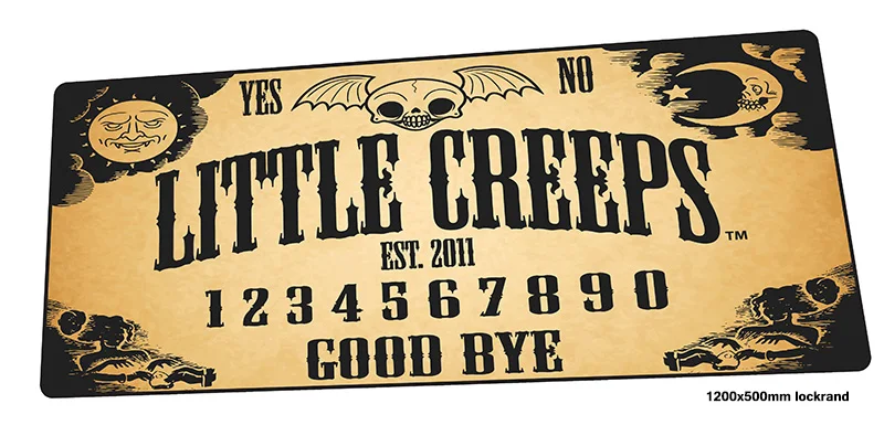 Ouija доска коврик для мыши 1200x500 мм коврики для мыши Инди-поп игровой коврик для мыши геймер эстетика персонализированные коврики для мыши Клавиатура ПК pad