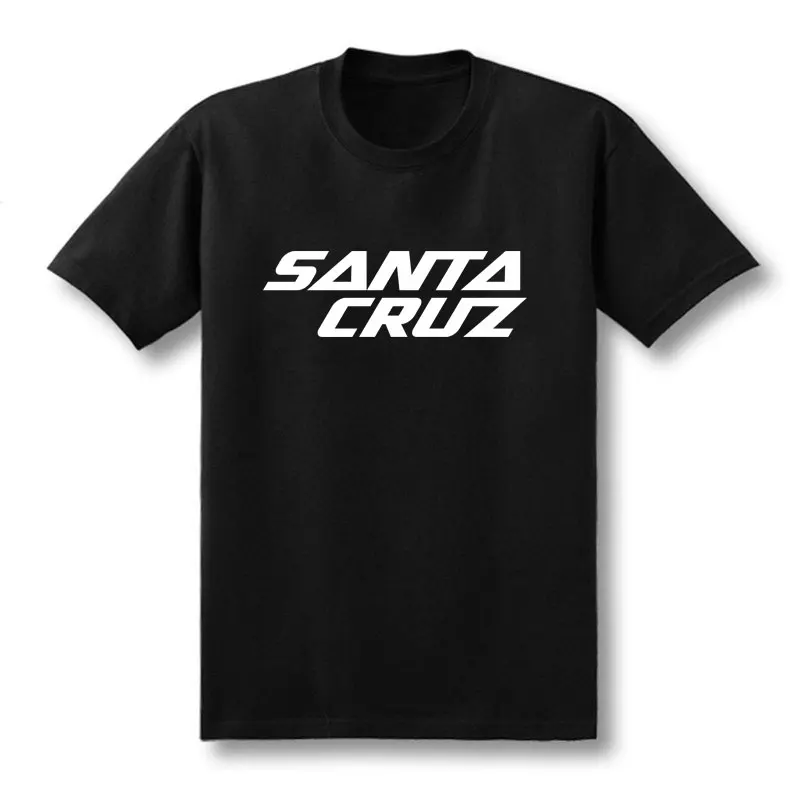 Image New Fashion mens t shirts New Santa Cruz Bicycles printed Cotton T Shirt 100% Cotton Short Sleeve Tee Good Quality Plus Size