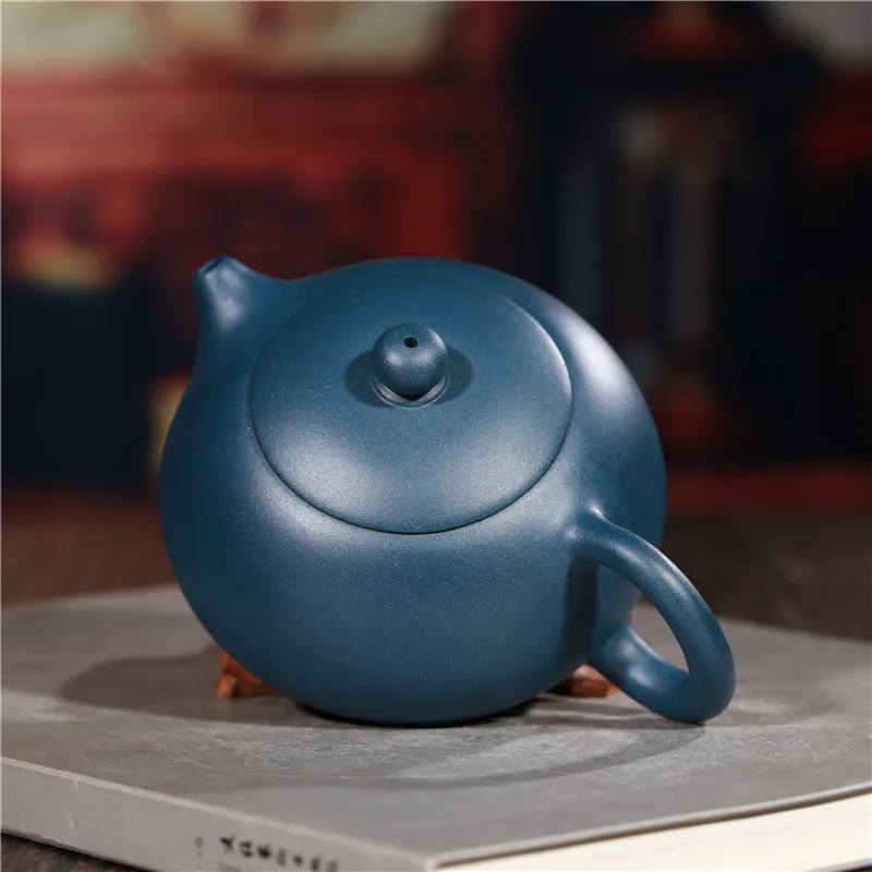 230ml Yixing Tianqing Bianxi Shi Pure Handmade Zisha Teapot Tea Set Smooth water WSHYUFEI