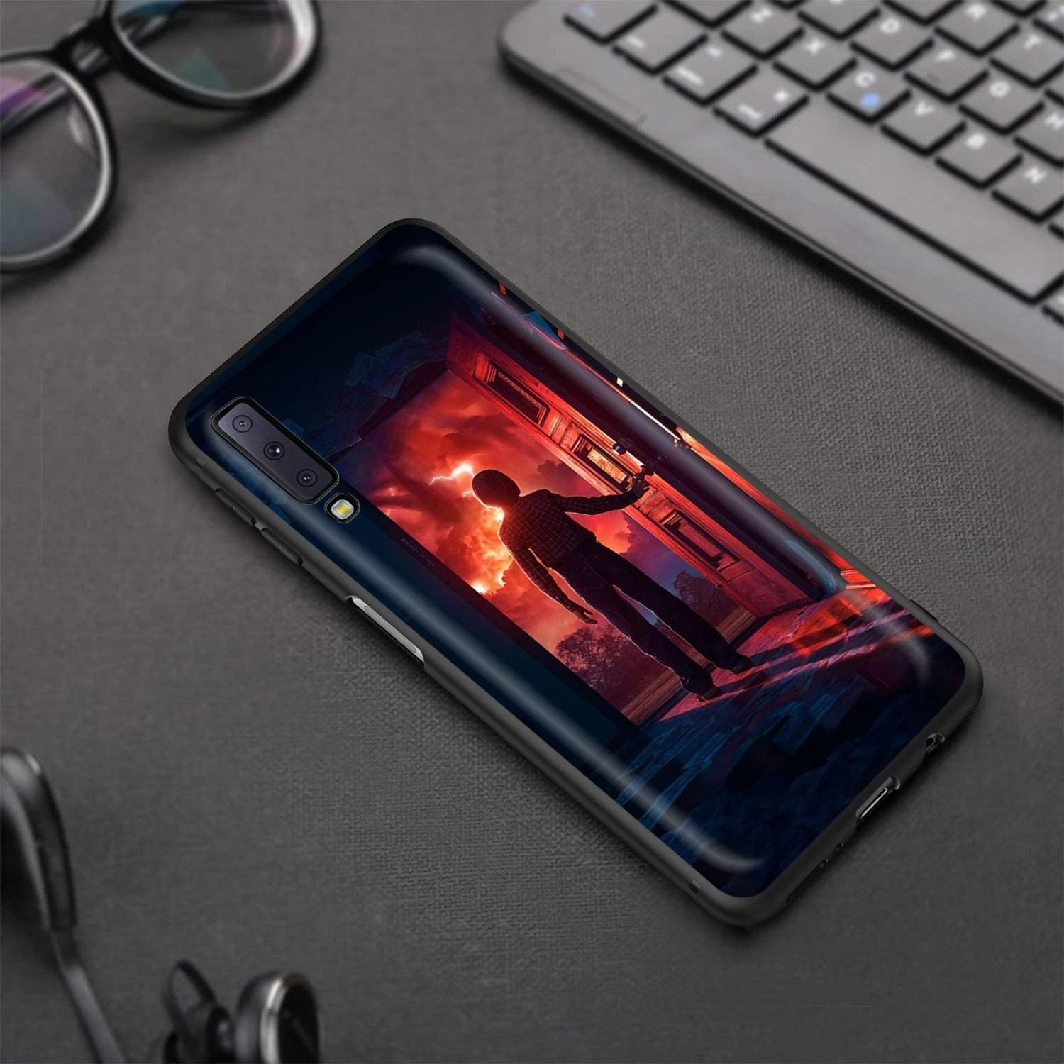 Чехол очень странные дела для Samsung Galaxy J6 A9 A8 A7 A70 A6 A5 A50 A40 A30 A3 A10 A51 A71 A81 A91 2018|Бамперы| |