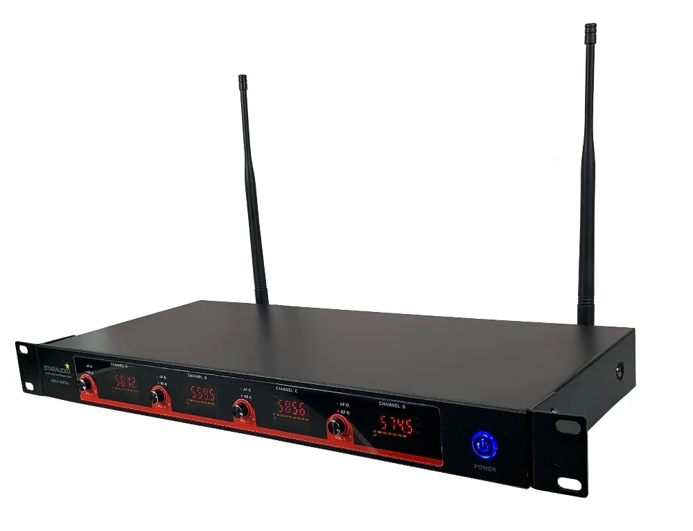 STARAUDIO 4 канала UHF ИК ручной беспроводной микрофон системы 4CH караоке бар вечерние, свадебные, домашние, речевые, школьные микрофон SMU-4002A