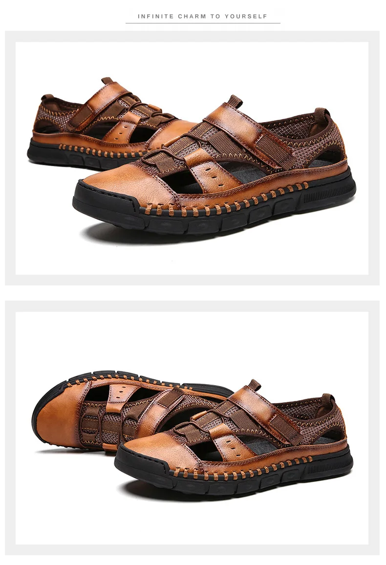 BIMUDUIYU/Большие размеры 38-48; мужские сандалии; летняя уличная Мужская обувь; высококачественные пляжные сандалии; дышащая повседневная обувь; кроссовки