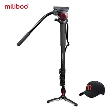 miliboo MTT705B Portable Carbon Fiber Tripod & Monopod for ProfessionalCamera Camcorder/Video/DSLR Stand,Half Price of Manfrotto
