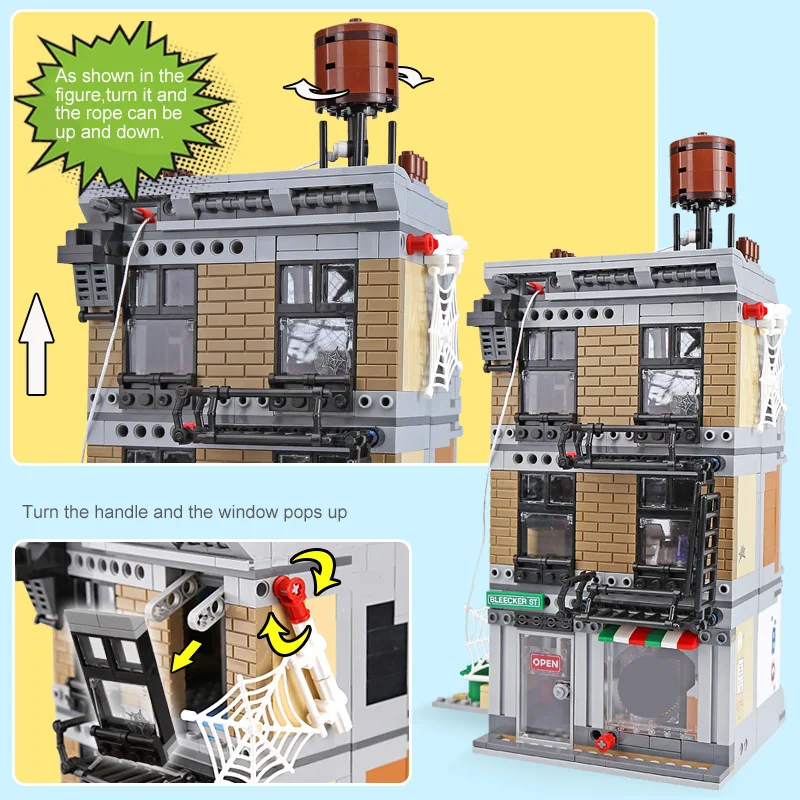 Дешево DHL 07107 супер игрушки в виде героев серии 76108 Sanctum Sanctorum набор для решающего сражения строительные блоки кирпичи сборочные игрушки для детей По...