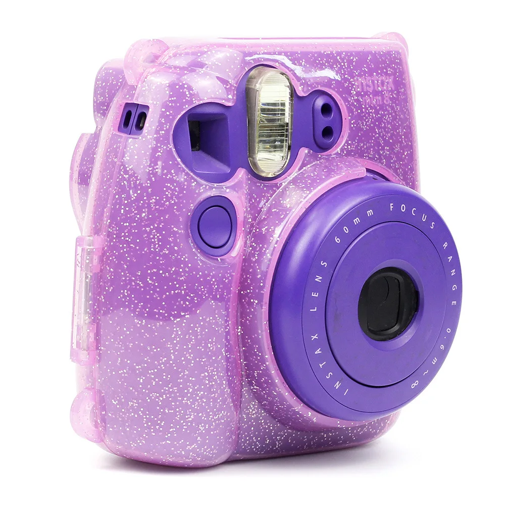 Новейший чехол сумка для моментальной камеры Fujifilm Instax Mini 9 8 + накладка