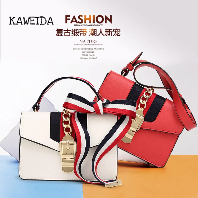

Women Handbags Female Fashion Messenger Bag PU Leather Flap Crossbody Bag Black Red White Shoulder bolsa Ladies Small Tote Purse