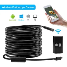 HiSecu 1m 3m 5m Wifi Endoscope Camera Android 720P Iphone Borescope Waterproof Camera Endoscopic Android iOS Boroscope Camera