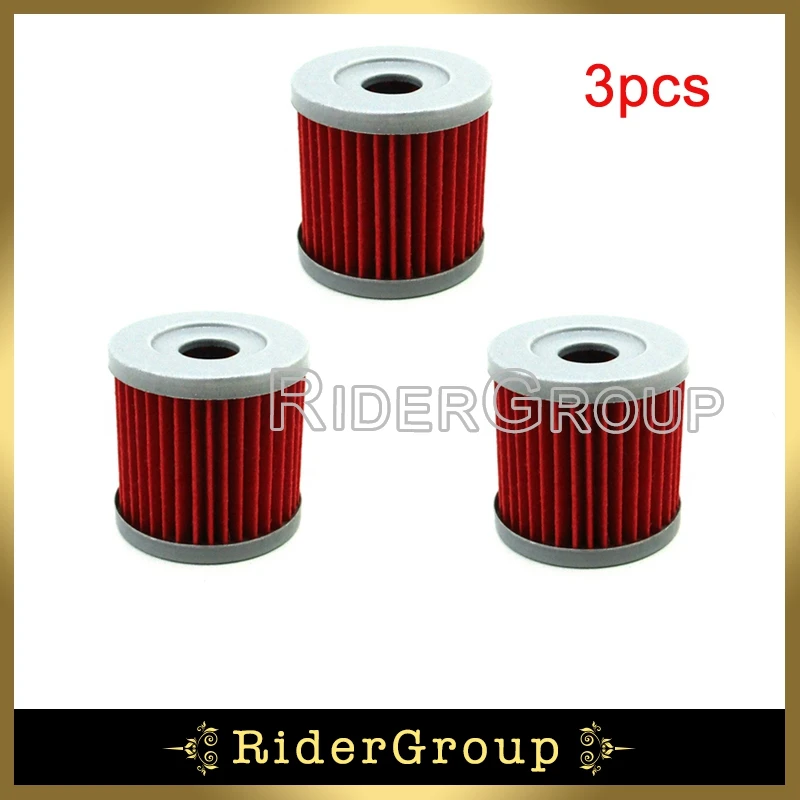 3x мотоциклетный масляный фильтр для Suzuki DRZ400 DRZ400E DRZ400X DRZ400SM KLX400SR LTZ400 LTR450 KFX400 ARCTIC CAT