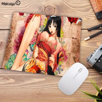 

Mairuige Sexy Girl High-end pad to mouse notbook computer mouse pad Small mousepad gamer to laptop keyboard mouse mats 18X22CM