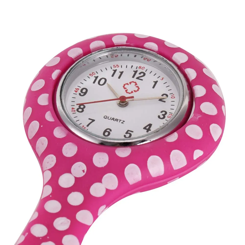 Подарок для новорожденных часы печатных Стиль клип на Fob Подвеска для броши карман висит врач-Медсестра Медицинские автоматические механические часы TT@ 88