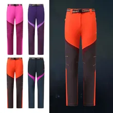 Эластичные мужские и женские Сноубордические штаны, уличные водонепроницаемые флисовые походные охотничьи брюки, зимние лыжные штаны, лыжные брюки